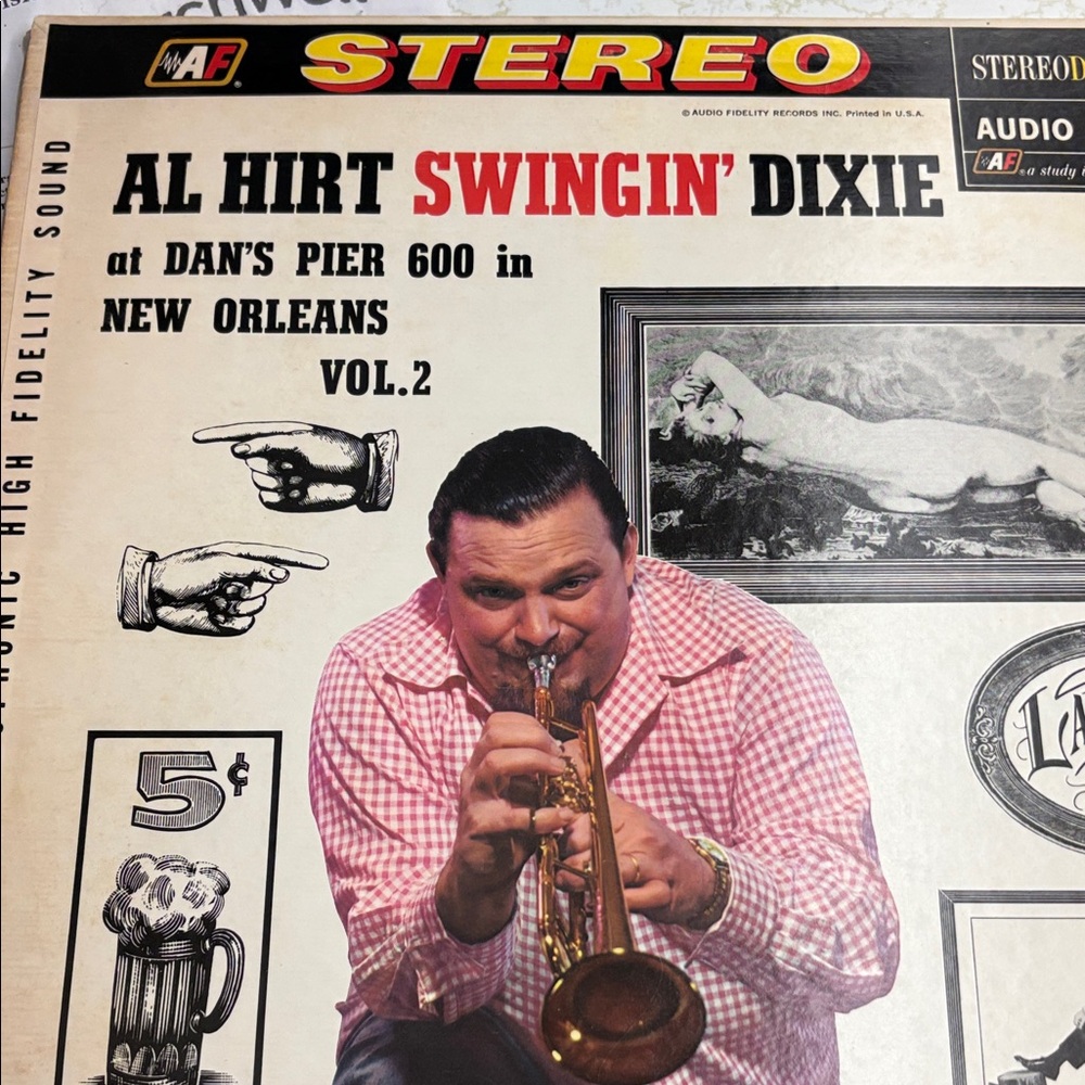 Al Hirt Swingin' Dixie Vinyl Record